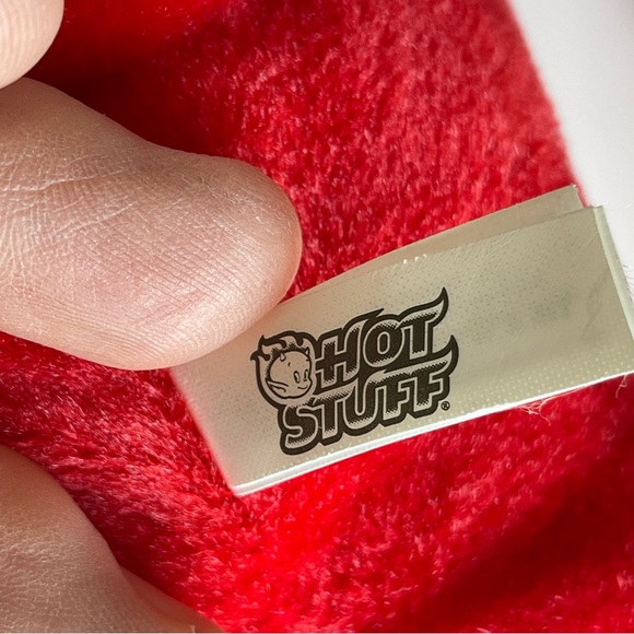 NEW Large Hot Stuff Red Devil Plush Toy 15 inches. NWT Soft - Picture 7 of 11